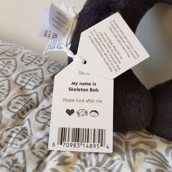 Jellycat Amuseable Skeleton Bob - Picture 4 of 7